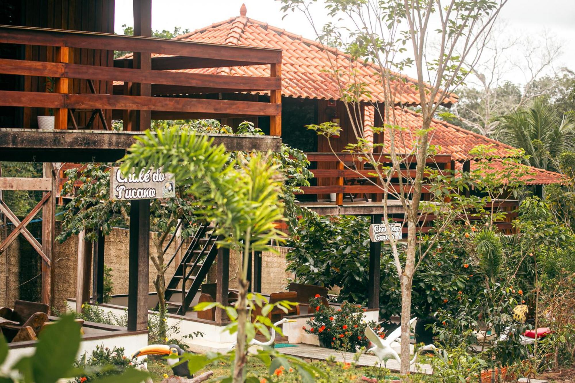 Pousada E Restaurante Amazonia Alter do Chão Esterno foto