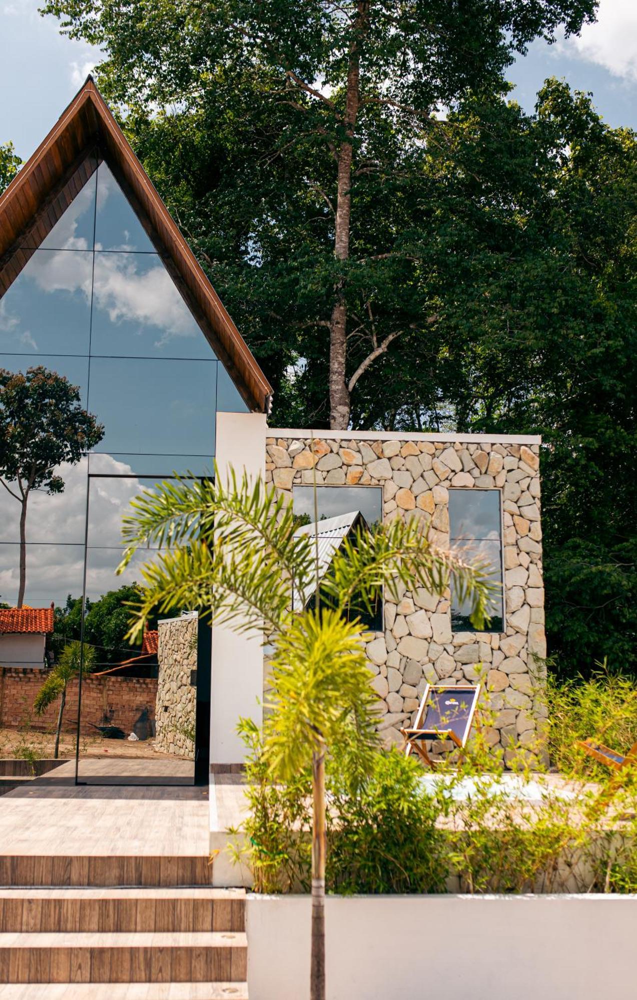 Pousada E Restaurante Amazonia Alter do Chão Esterno foto